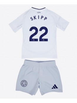 Leicester City Oliver Skipp #22 Dječji Rezervni Dres kompleti 2024-25 Kratak Rukavima (+ kratke hlače)